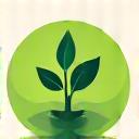 Icona stilizzata che rappresenta la sostenibilità.